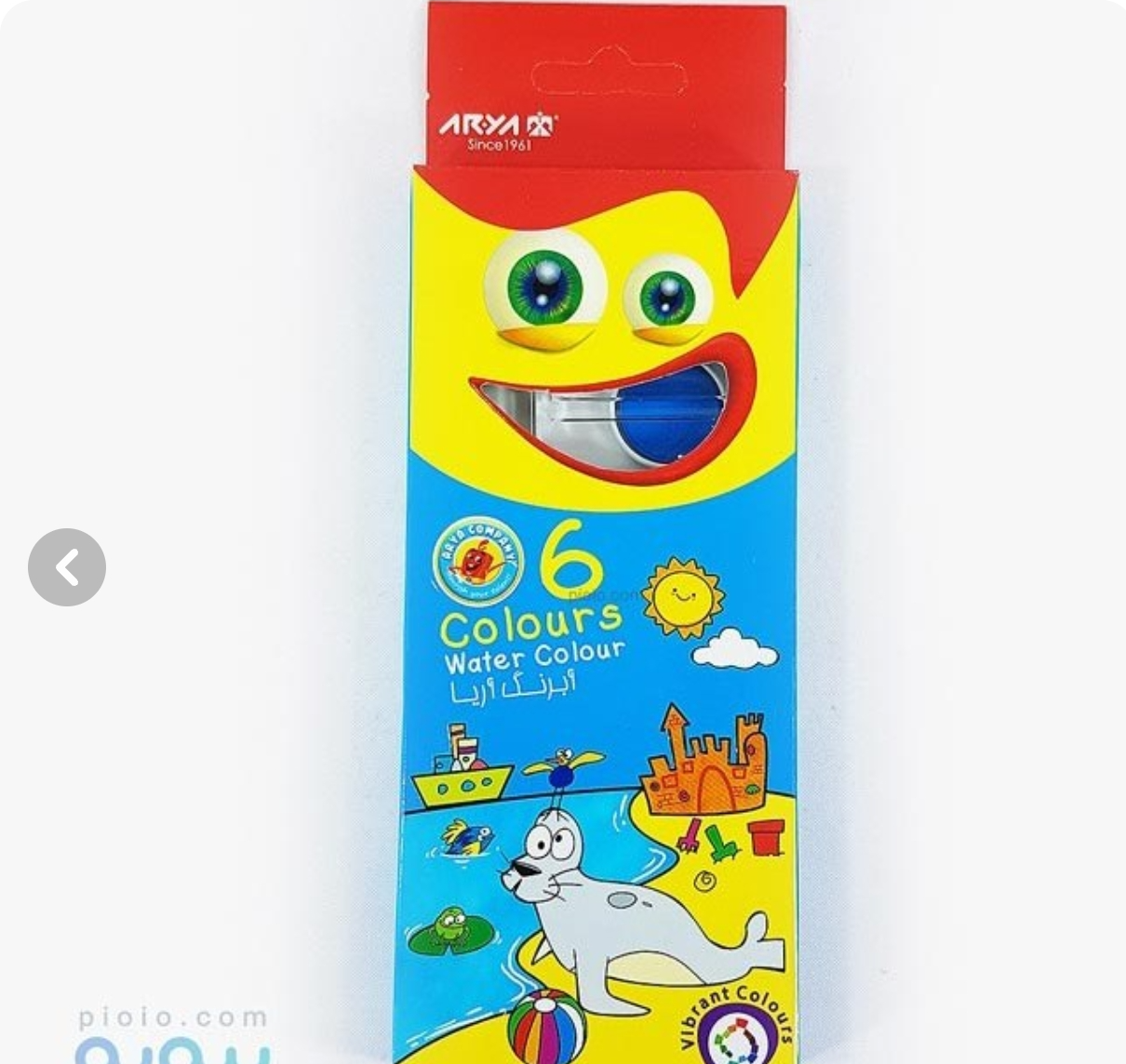 آبرنگ آریا 6 رنگ